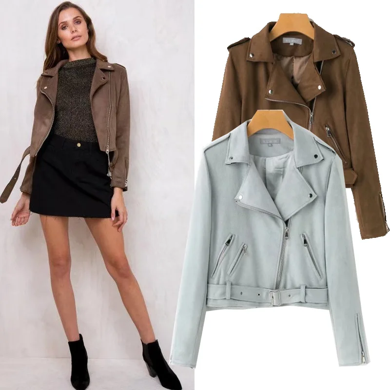 AliExpress, популярные модели, осенний стиль, западный стиль, модный вельветовый жакет из оленьей кожи, пальто с длинными рукавами