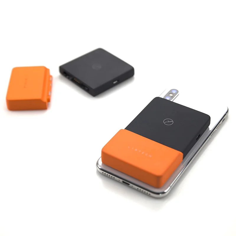 

BAPASCO mobile power wireless charging treasure multi-function creative wireless charger manufacturers wireless back clip
