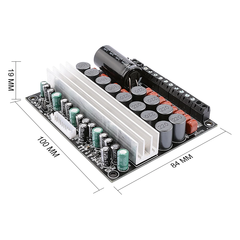 Aiyima Tpa3116 Placa Amplificador 50w 100w 5.1 Canais de Áudio Potência Amplificadores de Som Placa Dc1224v Faça Você Mesmo para o Teatro em Casa - Image 3
