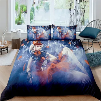 

Duvet Cover With Pillowcase Beautiful Woman Painting Printed Single Full Queen King Size Comforter Bedding Sets