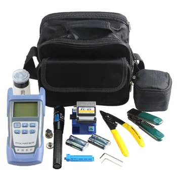 

Fiber-Optic-Tool-Kit Cable-Cutter Stripper-Fc-6s Fiber Cleaver Visual-Fault Locator FTTH