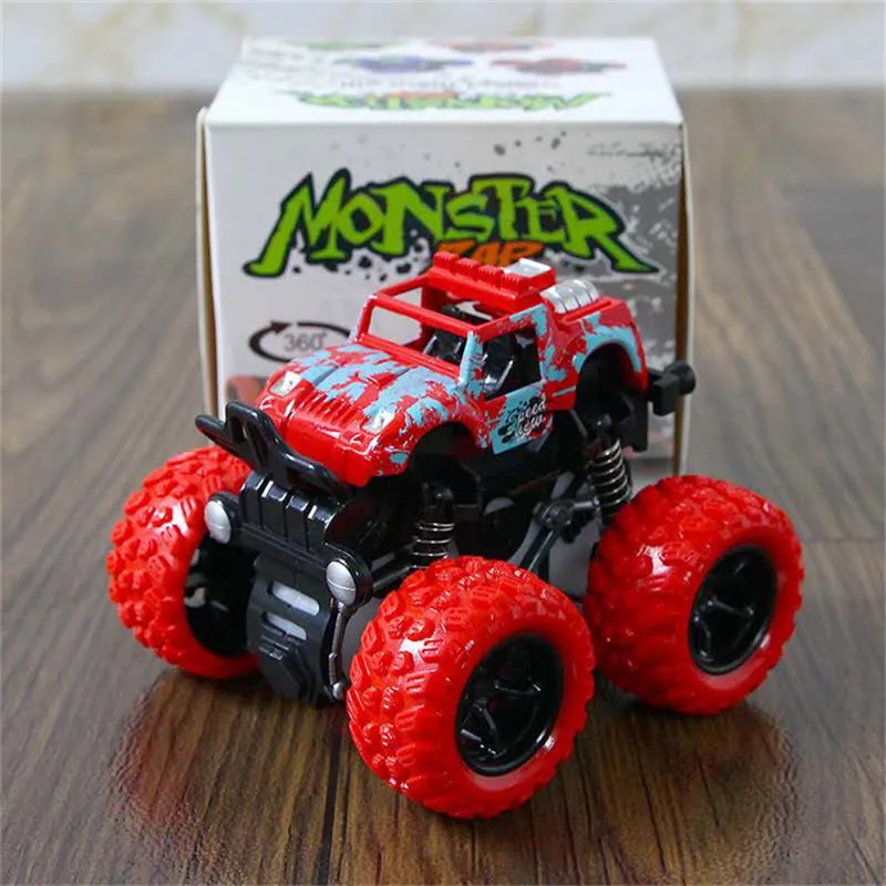 

Children's Inertia Four-Wheel Buggy Back Climbing Car Models Fall Toy Boy Gifts