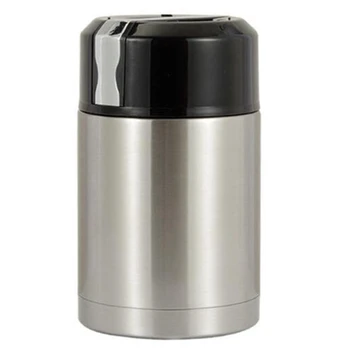 

ABSS-Stainless Steel Insulation Lunch Box for Hot Food with Containers 1000Ml Vacuum Flasks Thermo Mug Thermocup Silver