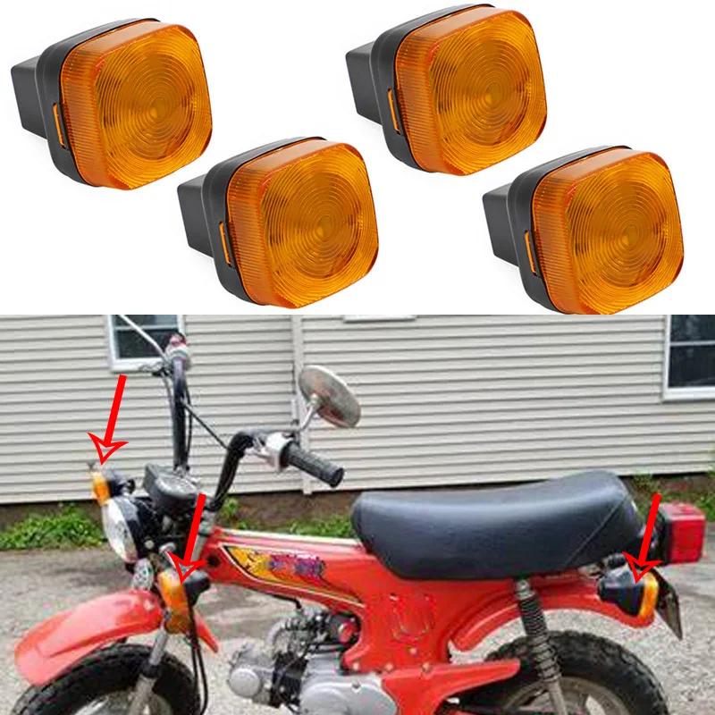 Мотоцикл поворота мигающий указатель светильник для 1980 Honda CT70 C70 XL80S CB125S 6V