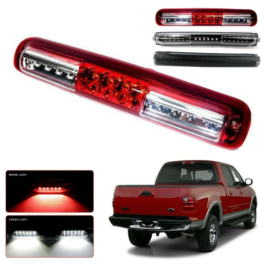 Для Ford 97-04 F150/F250 высокий тормоз светодиодный светильник лампа бар анти-УФ анти-ударный подходит для Ford 97-04 F150/F250 Высокий тормозной светильник