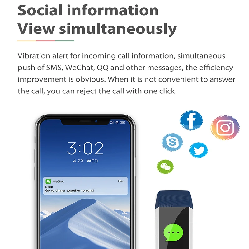 Браслет для измерения температуры тела девочек Lism S03 Смарт часы 2020 женщин и