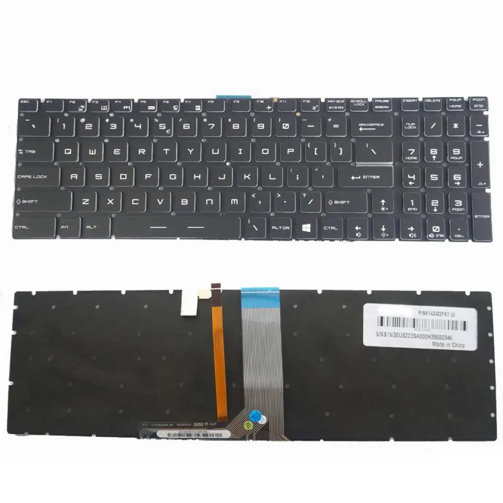 Нам раскладка для замены клавиатура для MSI GE72 GE62 WS60 GS60 GS70 GT72 GP62 GP72 GT73VR GS72 GL62VR клавиатура Высокое качество