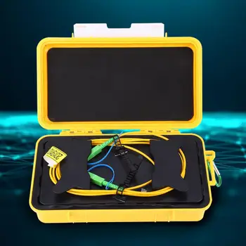 

OTDR Launch Cable Box SM SC/APC-SC/APC 2km Dead Zone Eliminator Optical Fiber Ring 2000m