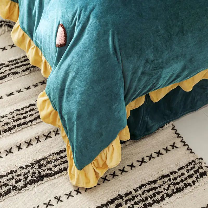 甜心coco深墨绿90