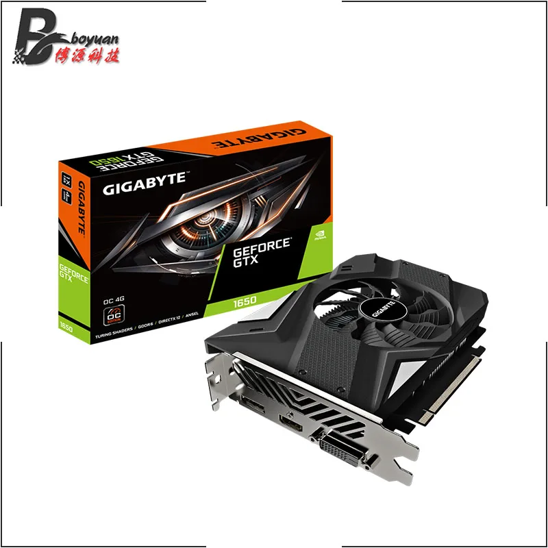 Десктопный процессор GIGABYTE GTX 1650 OC 4G GDDR6 128 бит новый | Компьютеры и офис