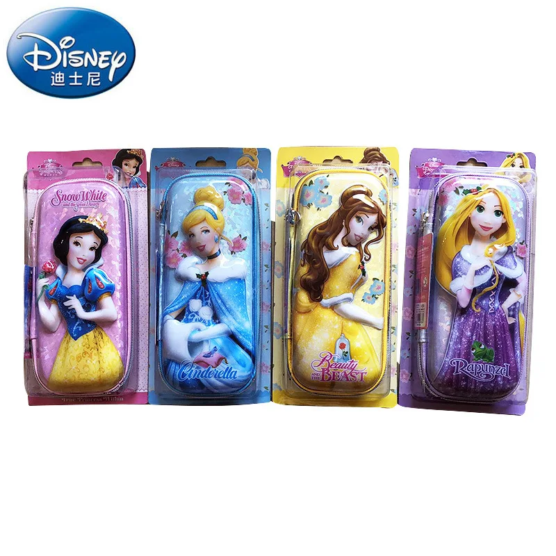 

New Style EVA Stationery Box Hot Models Genuine Product Princess Cartoon Pencil Case Young STUDENT'S Children Pencil Case
