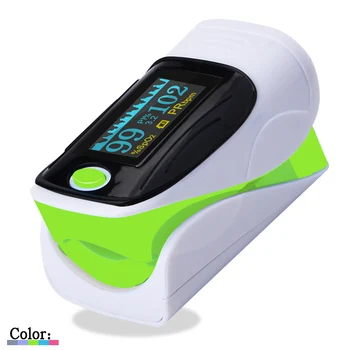 

Fingertip Pulse Oximeter Portable Blood Oxygen Pulse Sensor Heart Rate Monitor Spo2 Health Care Tool For Adults Children