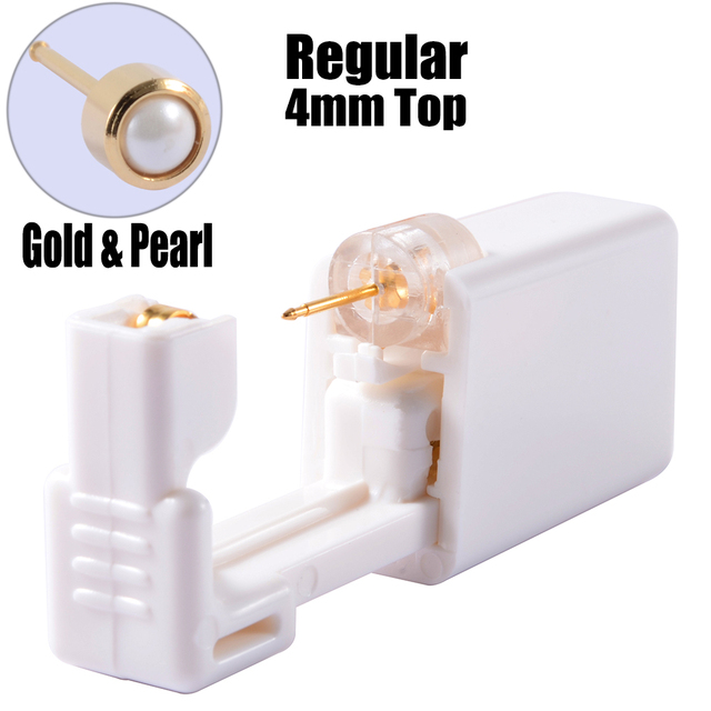 Disposable Self Ear Piercing Gun Sterile Cartilage Tragus Helix Piercing Unit NO PAIN Piercer Tool Machine Kit With Stud
