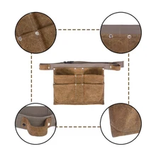 Многофункциональная сумка на пояс для хранения инструментов на открытом воздухе с 4 карманами, держатель для инструментов для рыбалки и походов