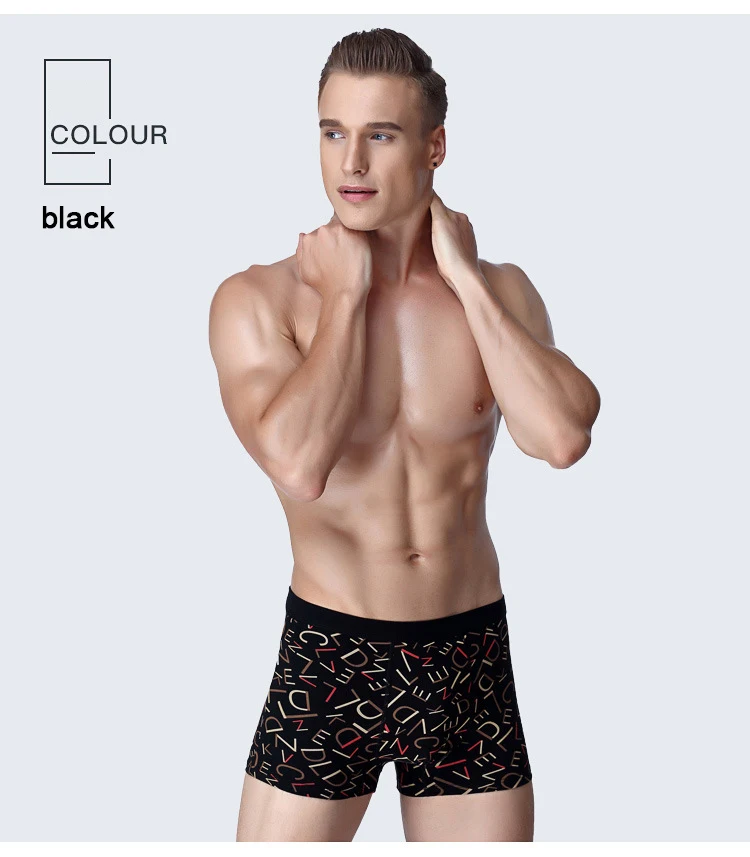 DEWVKV сексуальное нижнее белье Cueca, мужские трусы-боксеры размера плюс, однотонные Мужская одежда, трусы-боксеры, шорты, сексуальные, толстяк Для мужчин с коротким ZHQ