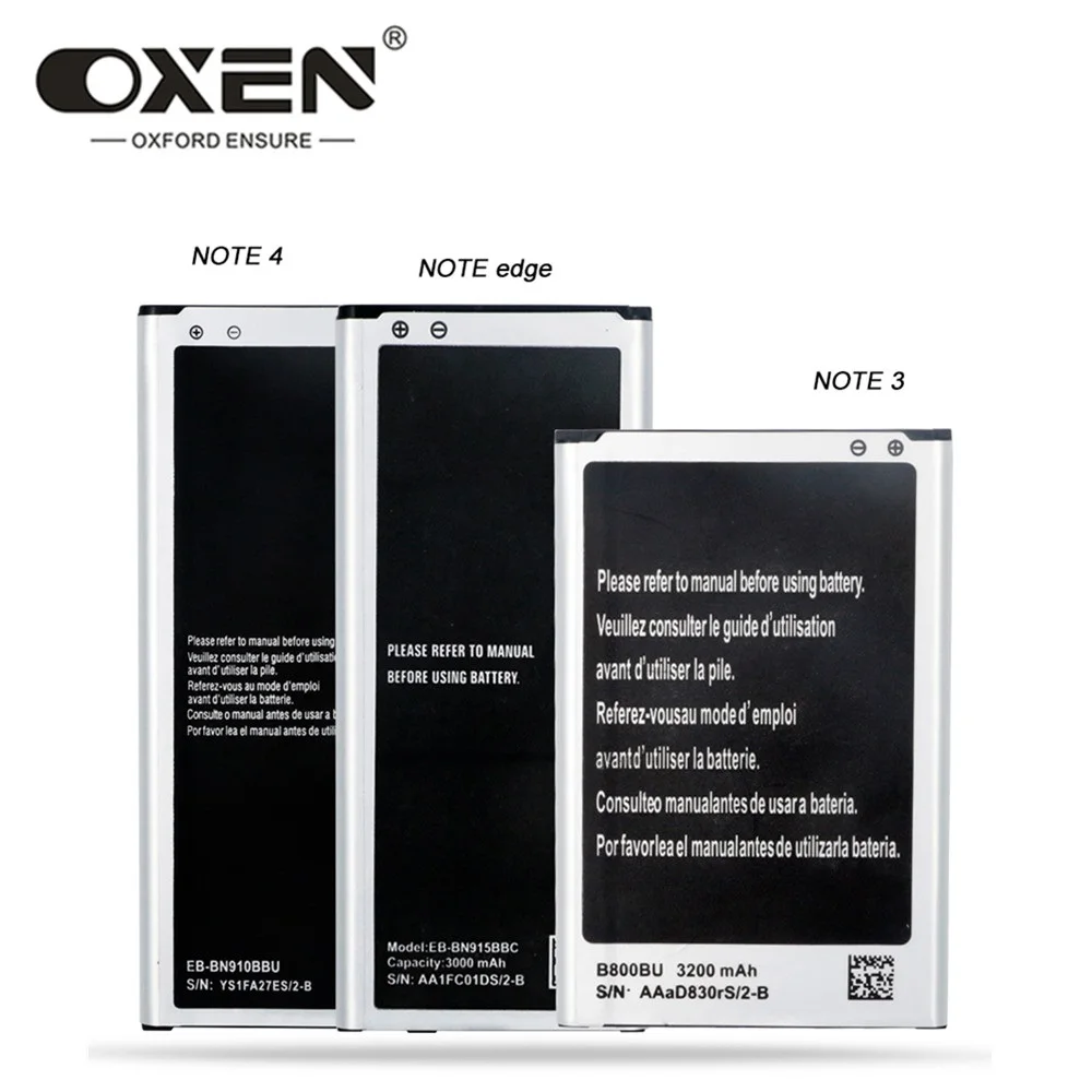 Аккумулятор OXEN B800BU B800BE для Samsung Galaxy Note 3 EB BN910BBU 4 Edge с NFC|Аккумуляторы мобильных