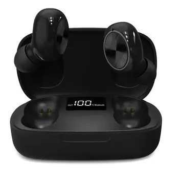 

LED Display Bluetooth TWS V5.0 Wireless Earphones Earbuds with Mic Charging Box true wireless earbuds
