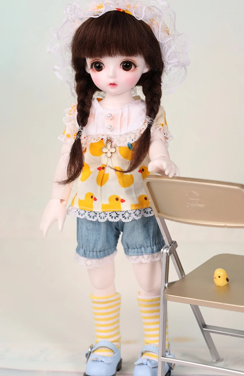 1/6 масштаб BJD Кукла Милый ребенок девочка BJD/SD смола фигурка кукла DIY модель игрушка подарок. Полный набор с одеждой, обувью, париком A0123Linamiu YOSD