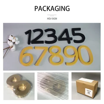 

PVC House Numbers 0-9 ABC modern Outdoor Waterproof Customs spray paint Home Hotel Plates Stainless Steel letter Sign Address