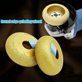 

Circular Concave Grooved Angle Grinding Machine Stone Grinding Wheel for Marble HVR88
