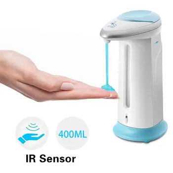 

400ml Automatic Soap Liquid Dispenser Infrared Sensor Hand Washing Container Touchless Infrared Sensor Sanitizer Dispenser