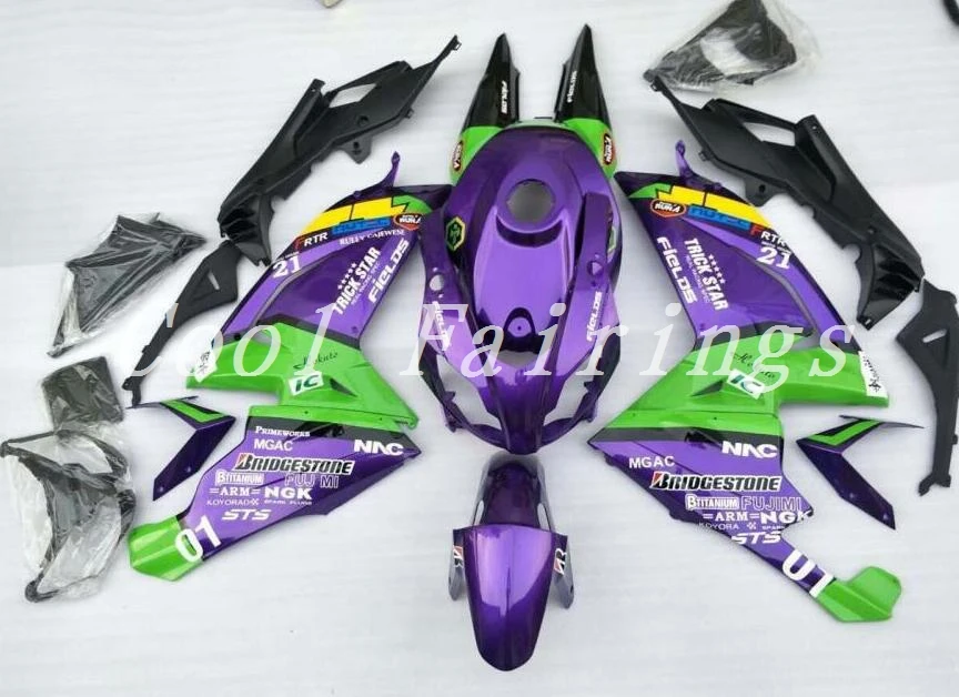 

TOP Injection mold Fairing Kit Fit for Aprilia RS125 06 07 08 09 10 11 RS4 RSV 125 2006 2009 2011 Fairings set purple green