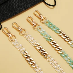 Bohemia Acrylic Reading Glasses Chain Women Anti Slip Imitation Jade Color Sunglasses Chain Mask Strap Neck Lanyard Accessories