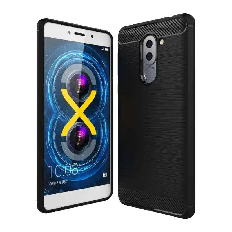 Ударопрочный Мягкий силиконовый чехол Mokoemi 5 дюйма для Huawei Honor 6X сотового телефона