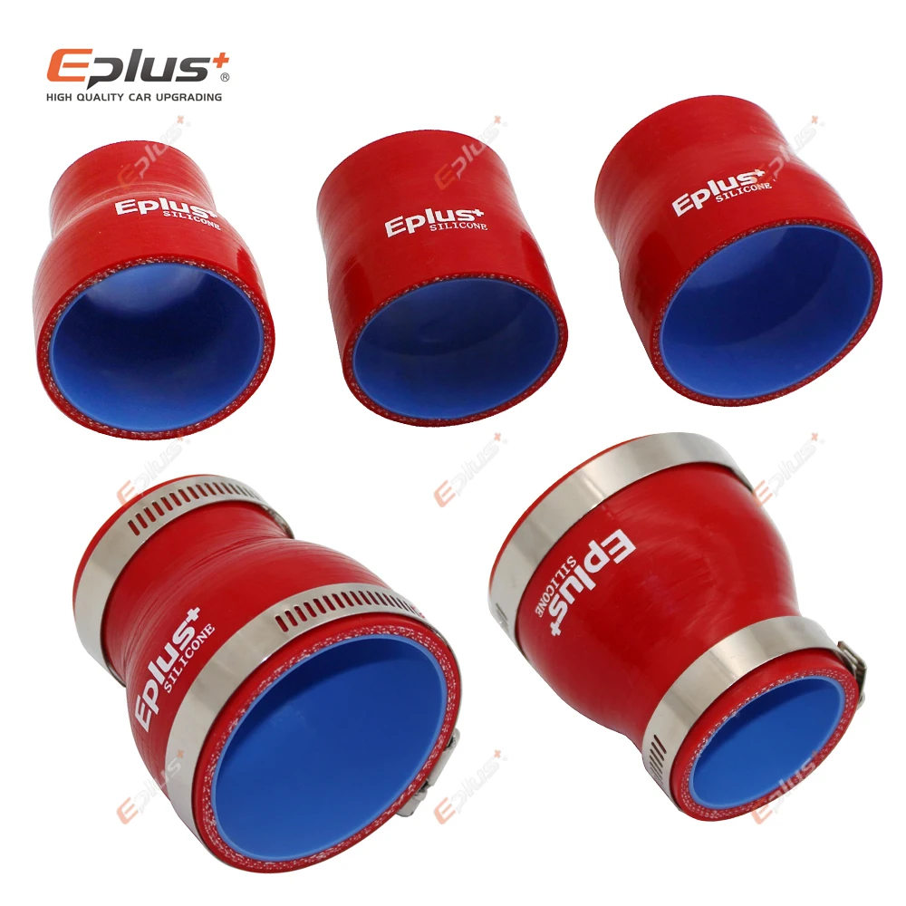 Silicone Hose Connector Universal Tubing Straight Big To Small Car Intercooler Turbo Intake Pipe Coupler Multi Size
