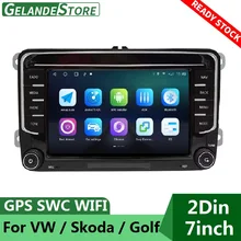 GELANDE 2 Din Car radio Android 10 GPS Navigation For VW Passat B6 touran volkswagen Skoda Octavia polo golf Multimedia Player