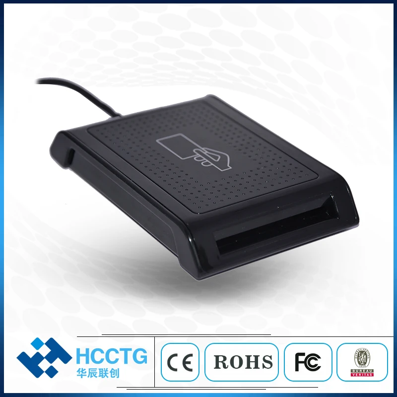 ISO 7816 и 14443 устройство записи считывания контактных бесконтактных карт-HD5 |