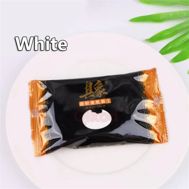50g Light Clay Air Dry Polymer Plasticine Modelling Clay Super Light DIY Soft Creative Handgum Educational Clay Toy for children 5