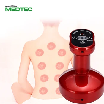 

2020 Electric Cupping Massage Suction Scraping Slimming Massager Body Device Meridian Fat Burning Slim Heating Therapy
