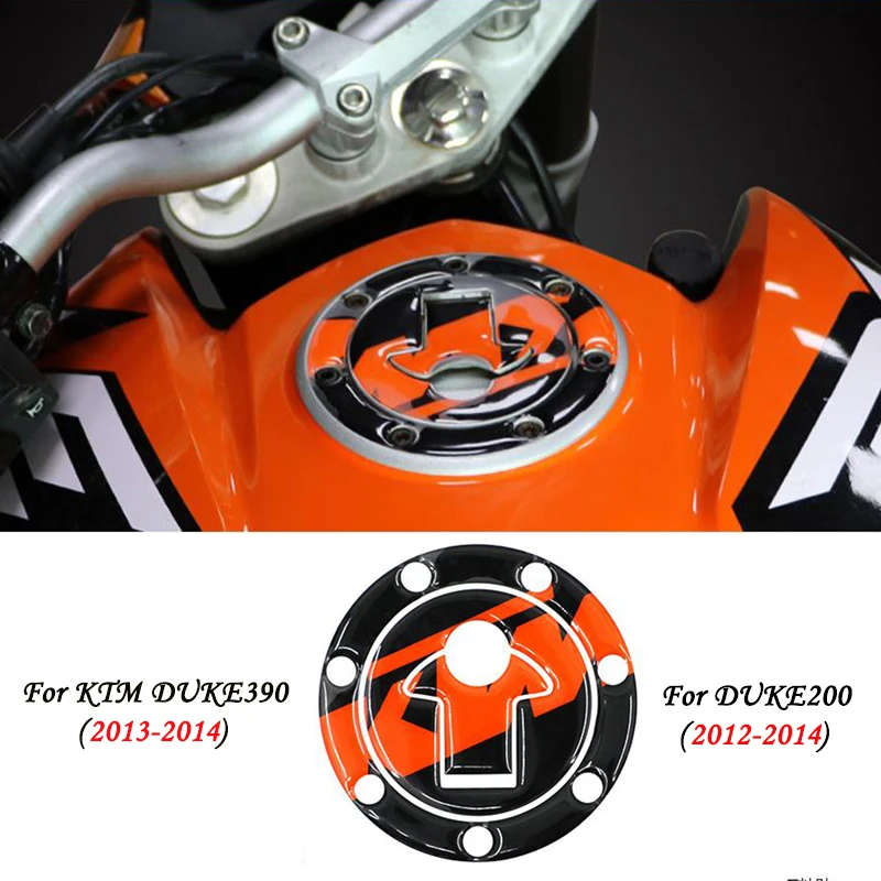 

For DUCATI Motorcycle Sticker Fuel Tank Pad Gas Cap Protector Decal KTM DUKE200 DUKE 200 2012 2013 2014 DUKE390 390 2013 2014