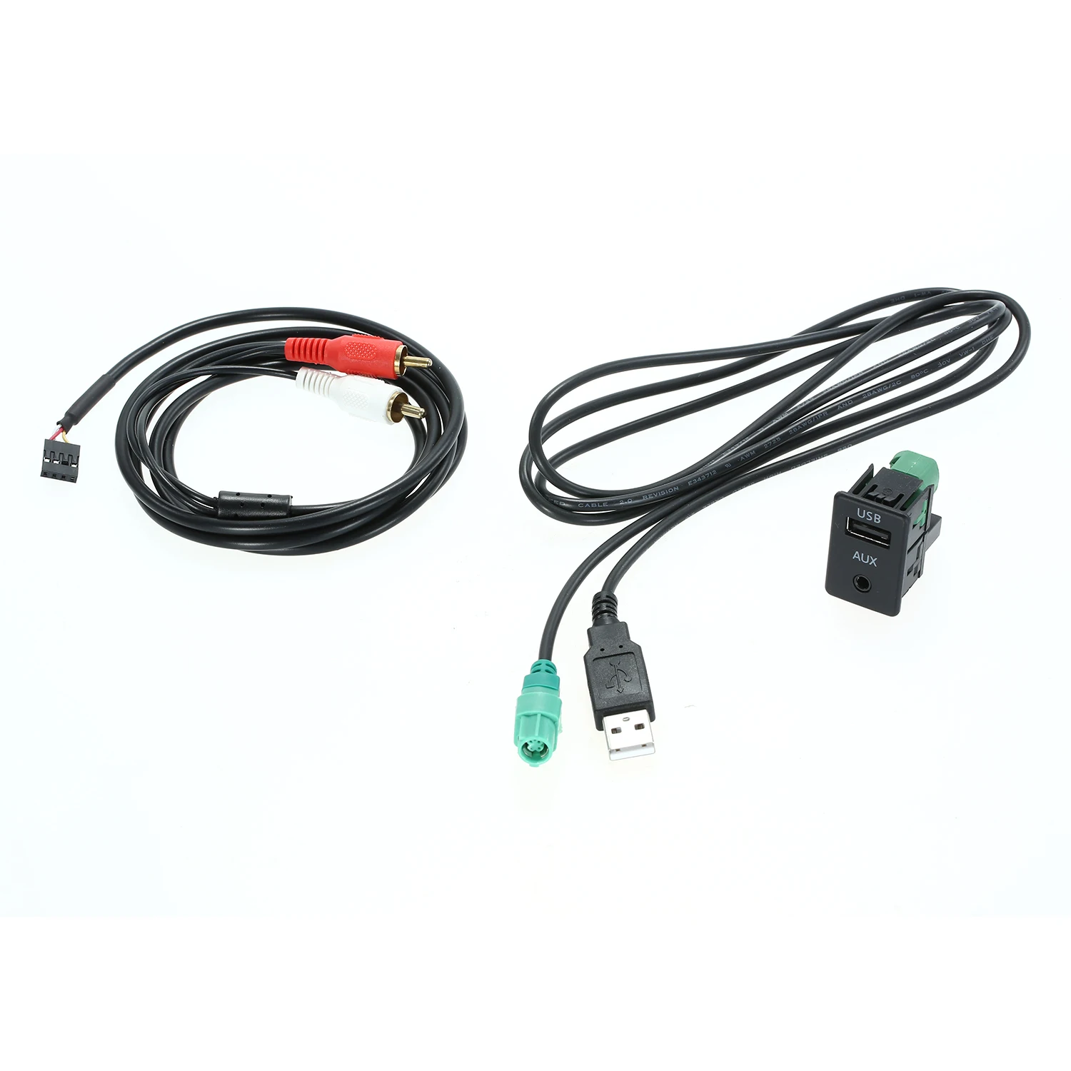 Универсальный 12 В USB 2 0 адаптер автомобильный AUX зарядка Замена для Clarion Alpine|Кабели