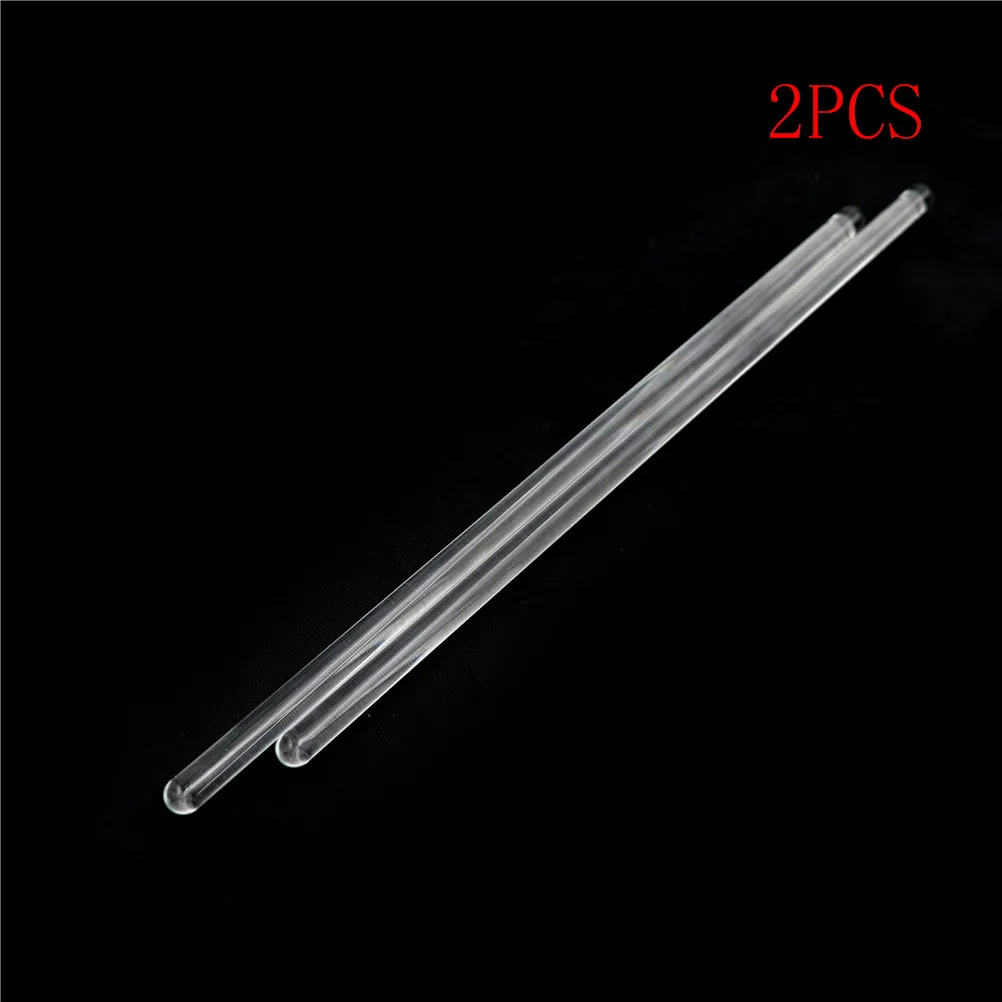 

2pcs Stir Glass Stirring Rod Laboratory Tool 6*200mm Lab Use Teaching Resources