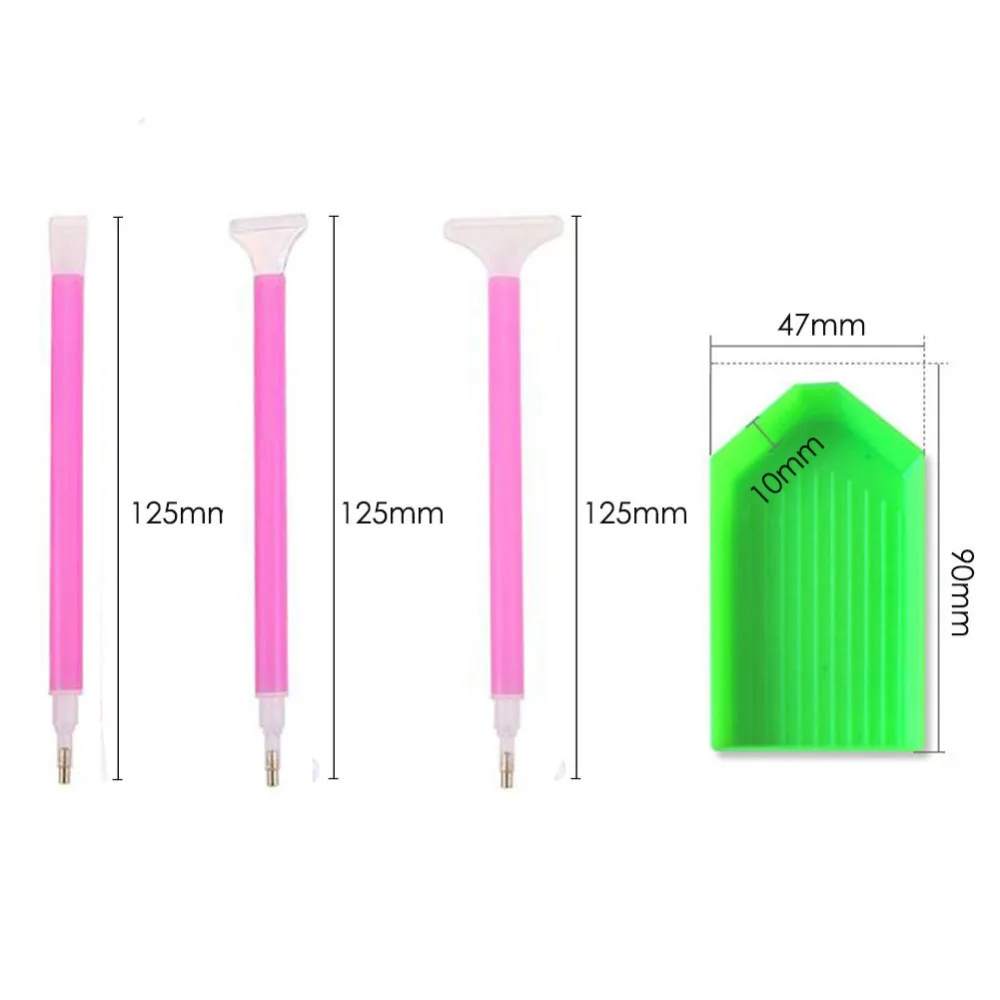 diamond embroidery Diamond mosaic tweezers / pen / glue plastic tray set DIY diamond painting cross stitch sewing accessories diamond painting diamond painting accessories