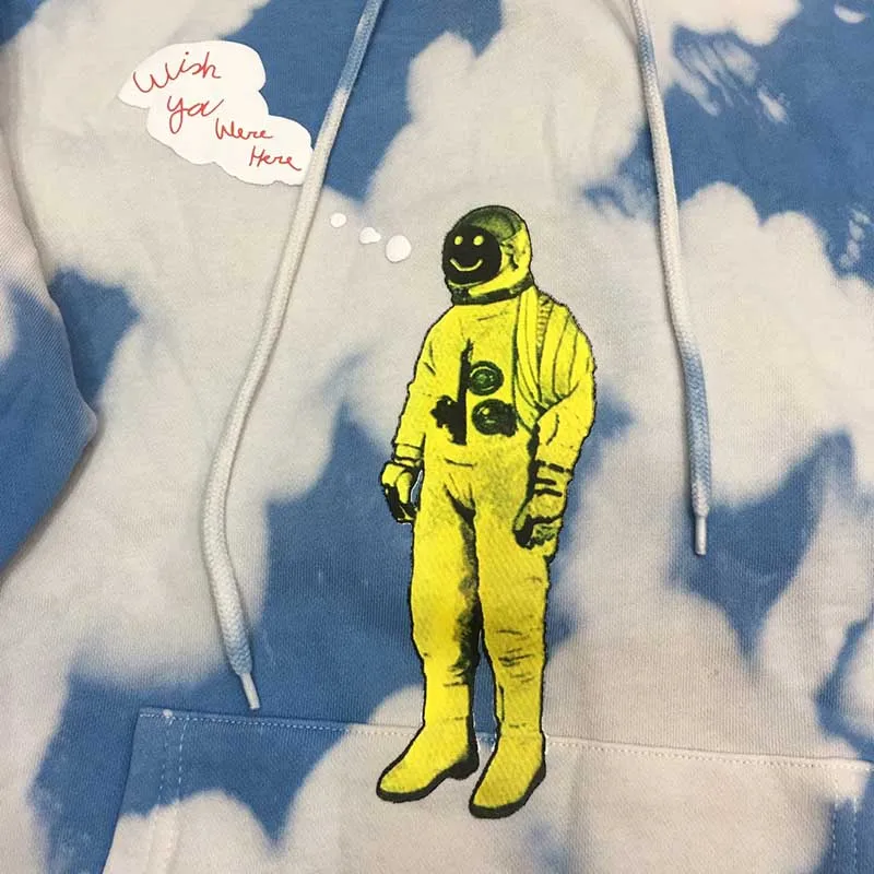 Трэвиса Скотта астромира астронавта Tid-die мужская толстовка с 3D принтом пены Harajuku толстовки с капюшоном для мужчин и женщин Sudadera Hombre Толстовка