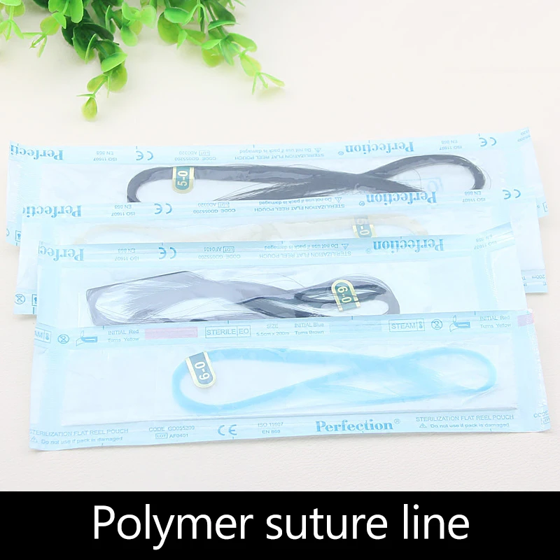 

Embedding double eyelid polymer line nylon monofilament beauty suture Eyelid Line of suture needle thread instrumentTool Parts