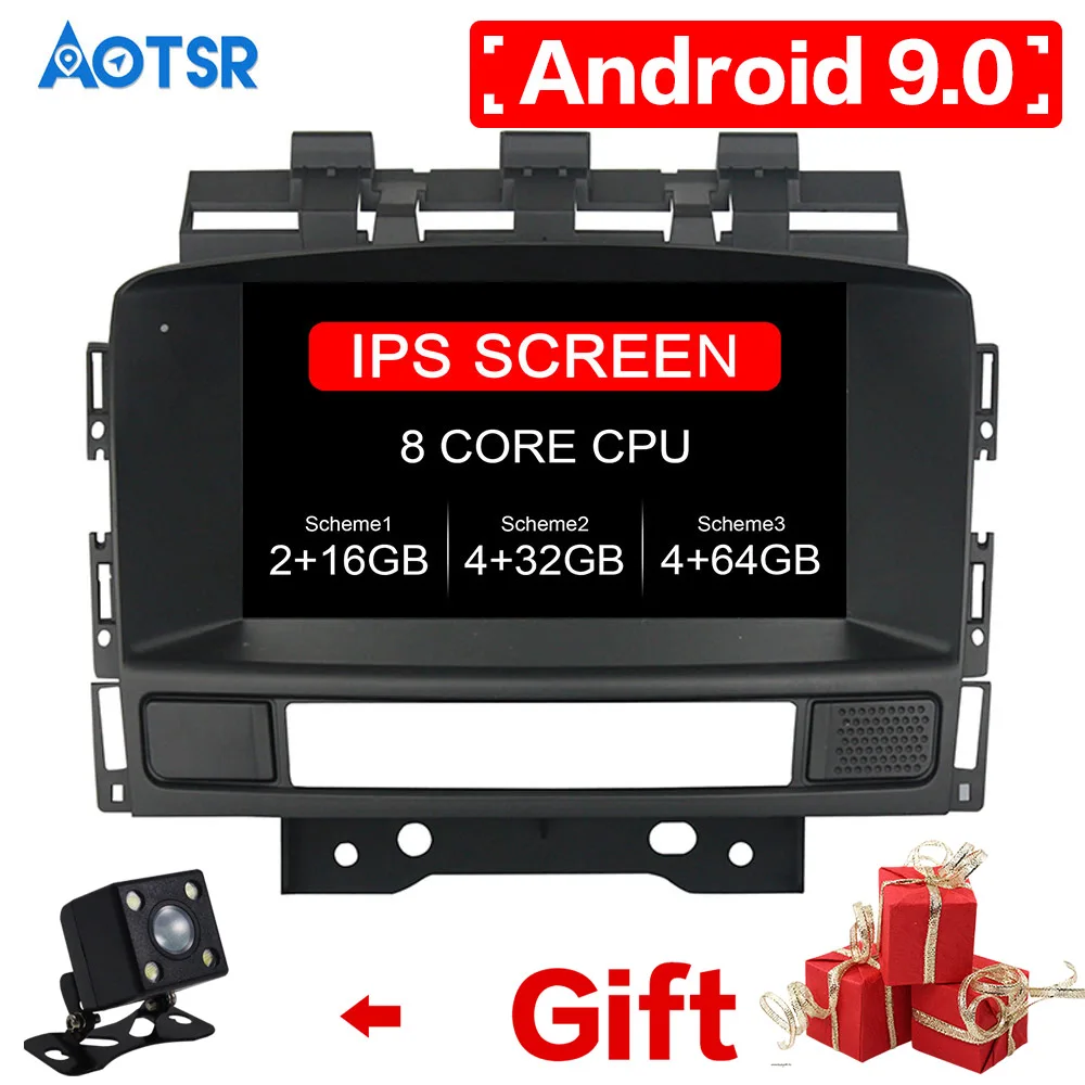 Новейший автомобильный DVD плеер Android 10 0 GPS навигация для OPEL ASTRA J 2010 2013 радио