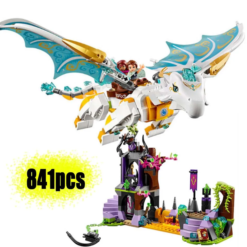 Online 41179 juguetes modelo 10550 Elves largo después del rescate Cction dragón bloques de construcción juguete niños Compatible Legoinglys juguete