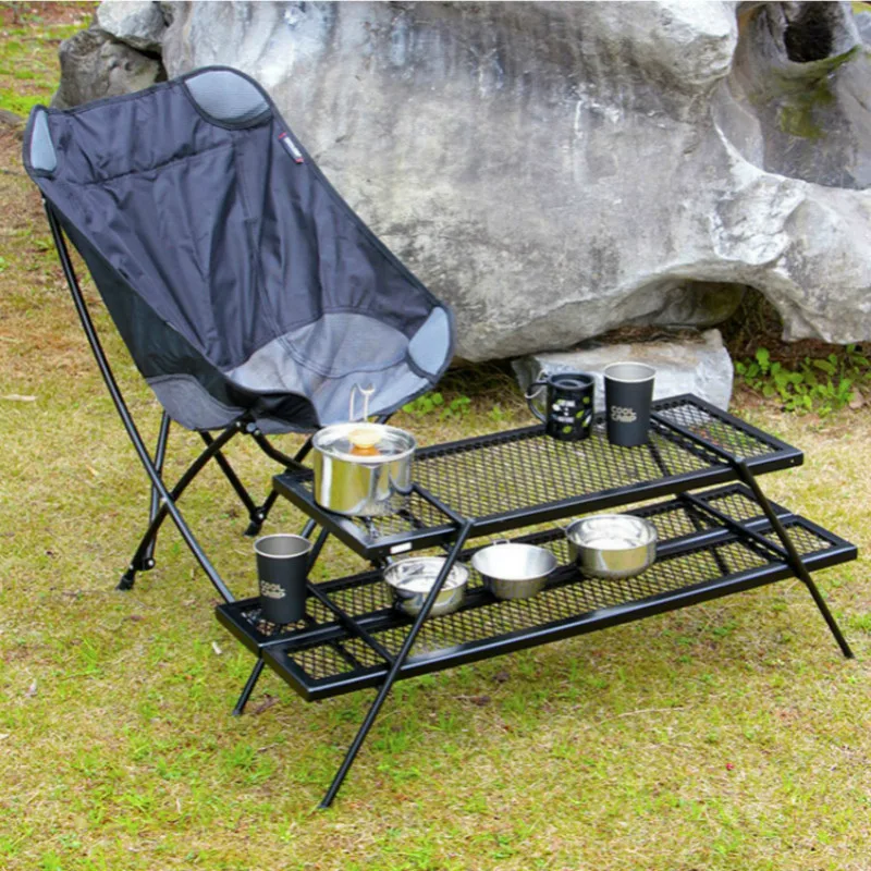 

Multi-function Combination Outdoor Camping Portable Barbecue Table Picnic Table Portable Barbecue Table For Outdoor Camping