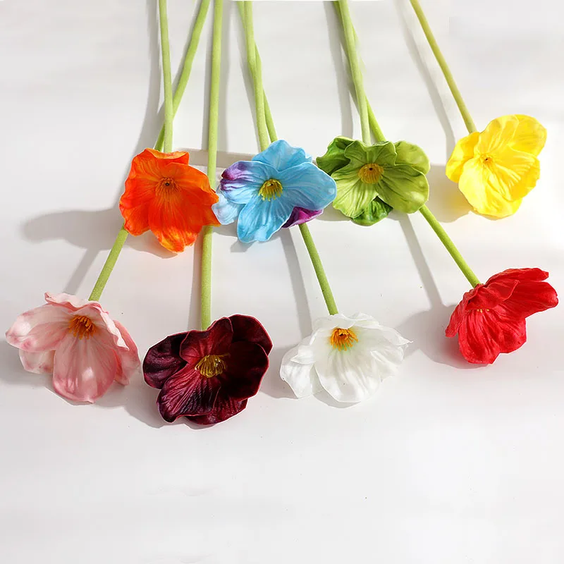 35 см искусственные шелковые цветы DIY Свадебные украшения на День святого Валентина цветочные композиции аксессуары Свадебный букет