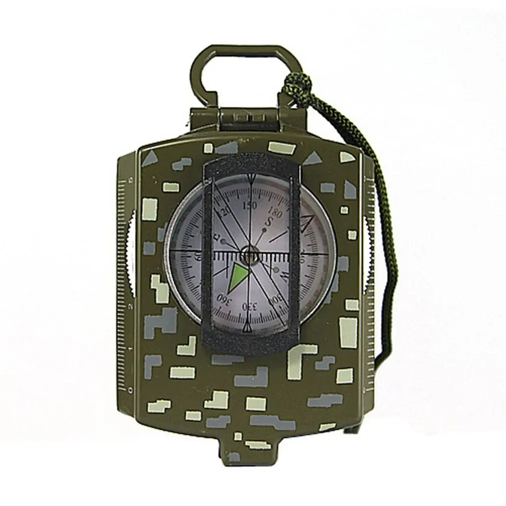 Американский металлический компас Северный высококачественный складной военный стандартный военный Вентилятор K4580 Многофункциональный светящийся компас