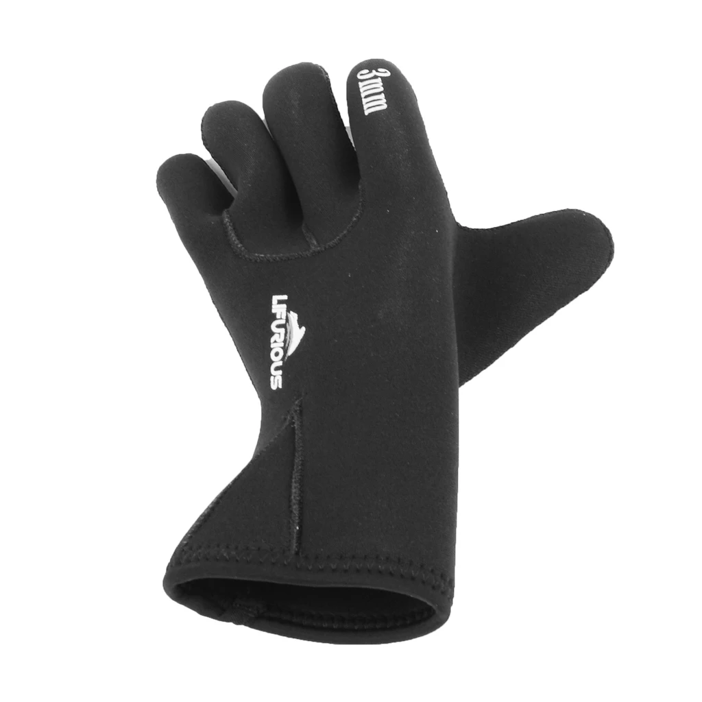 3mm Neoprene Wetsuit Gloves Full-Fingered Gloves Kayaking Gloves for Snorkel Swimming Surfing Scuba Diving S-XL Choice