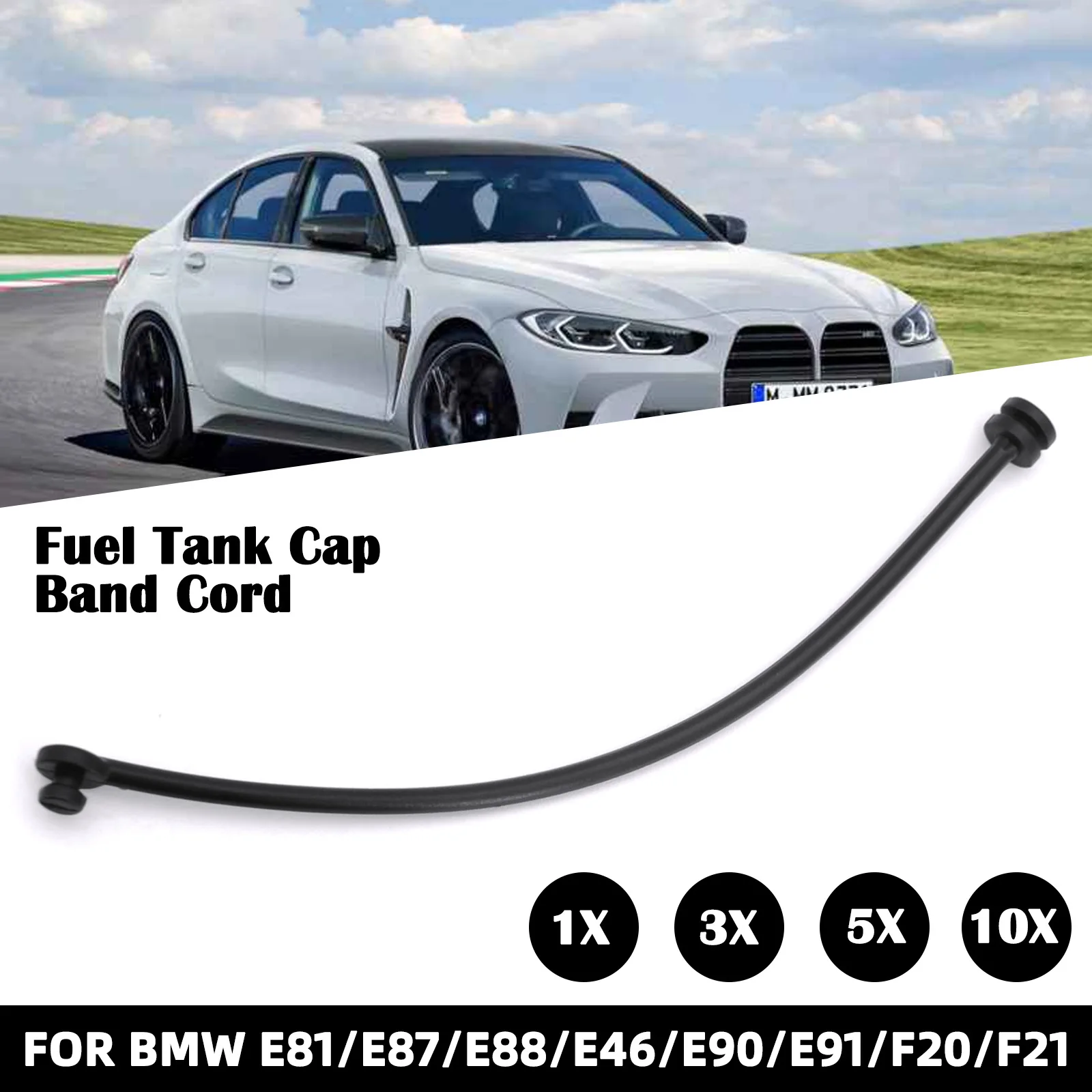 Line Cable Wire Petrol Diesel Car Replacement Oil Fuel Cap Tank Cover 16117193372 for BMW 1 3 5 7 series X1 X3 X4 X5 X6 Z4 Mini3 |