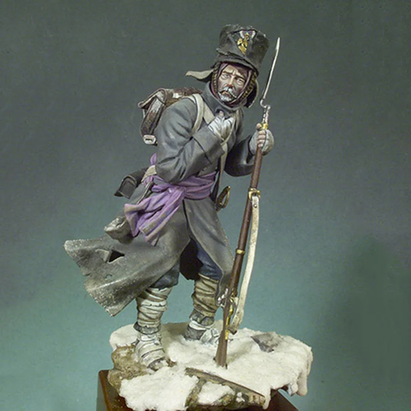Kit de figurines en résine 1:24, modèle non assemblé, non peint // G335