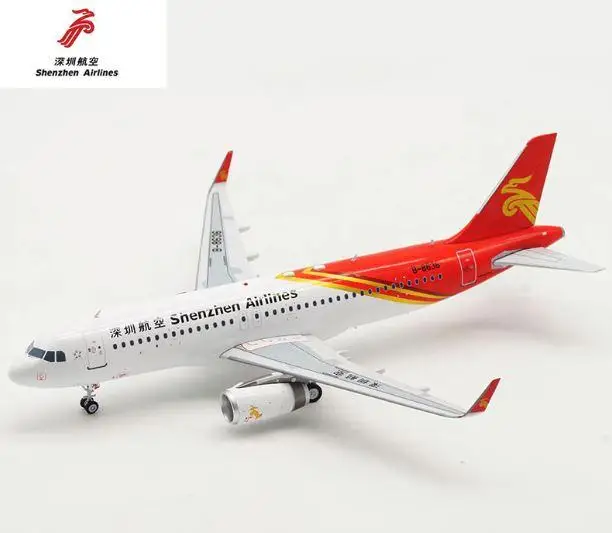 Inflight SHENZHEN AIRLINES AIRBUS A320 B-6833 1/200 литье под давлением модель самолета