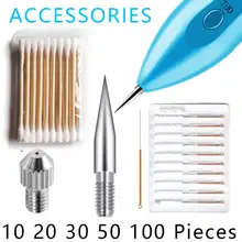 Точка моль Лазерная плазменная ручка для удаления Сменные тонкие иглы Обложка Corase толстые Реджи веснушки кожи Пятно Специальный аксессуар