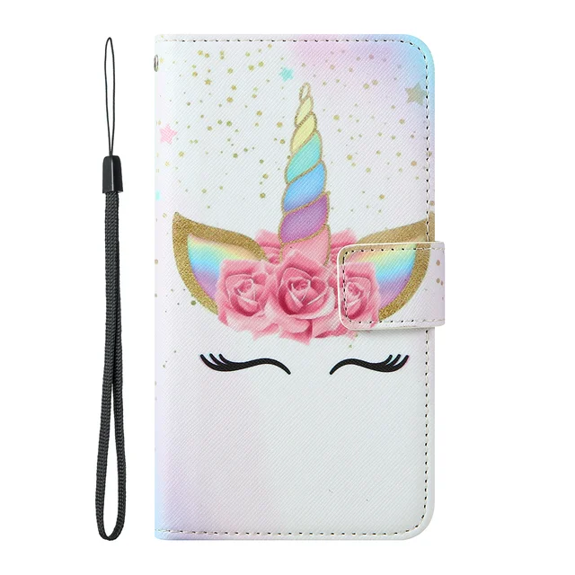 For Samsung Galaxy V Grand Prime Note 4 Edge Grand 2 Alpha S5 mini Duos Avant Star 2 Plus Painted flip cover slot phone Case 01